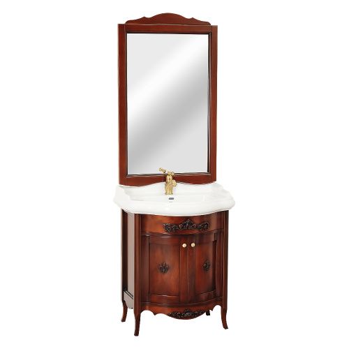 Зеркало в ванную Migliore BELLA 25948 68х113 цвет орех