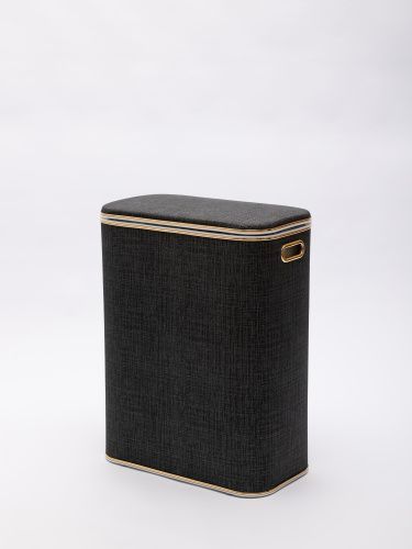 Корзина для белья Geralis Вamboo Gray BBG-B