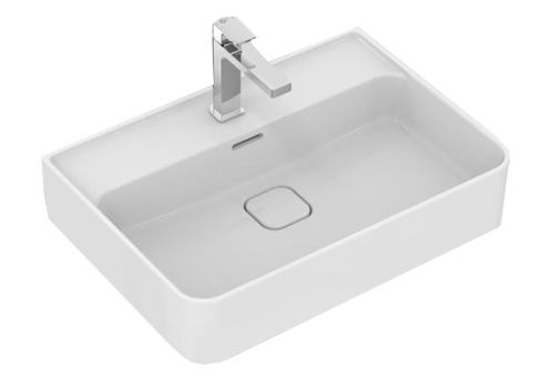 Раковина керамическая Ideal Standard STRADA II T300001 60х43 подвесная цвет белый 1 отверстие под смеситель