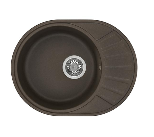 Кухонная мойка Aquaton Чезана 1A711232CS280 57х44 цвет коричневый