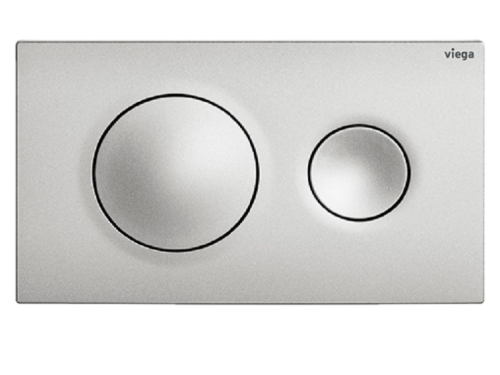 Клавиша смыва механическая Viega Prevista 773786 цвет матовый хром