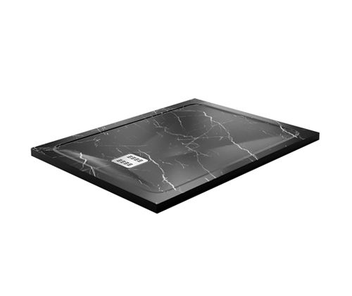 Душевой поддон WasserKRAFT Neime 19T 19T07 120х90 искусственный камень черный