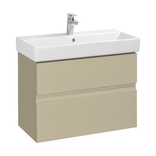 Тумба с раковиной Roca OLETA Z.RU93.0.763.0 76х37х55 подвесная цвет капучино