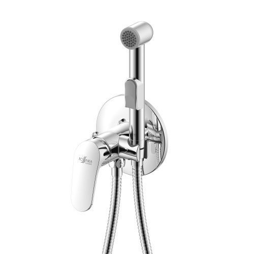 Гигиенический душ со смесителем Rossinka Rs45 RS45-51 хром
