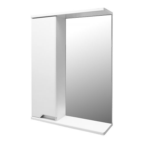 Зеркало-шкаф Loranto Палермо CS00092512 55х15х71 подвесной цвет белый