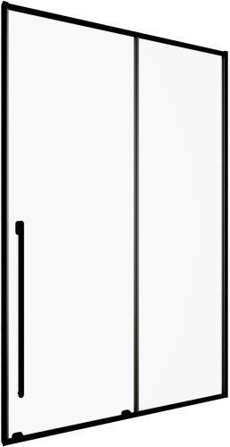 Душевая дверь Allen Brau Fantasy 3.11007.31 130х200 стекло прозрачное профиль черный матовый