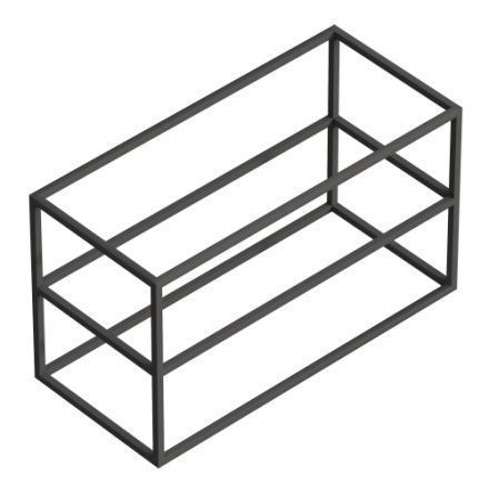 Каркас под раковину Cezares CADRO CADRO-100/46/58-2C-SO-MET-ST