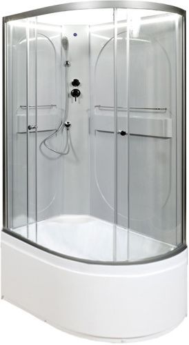 Душевая кабина AvaCan L620LNLED 120х80 асимметричная без крыши ориентация левая