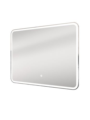 Зеркало в ванную Orange Nature ON-100ZE 100х80 цвет белый