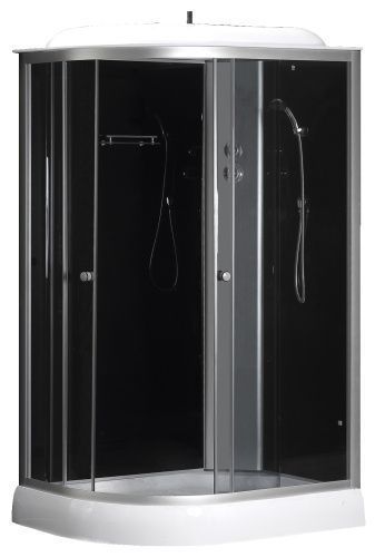 Душевая кабина Loranto CS-66121R G 120 120х80 прямоугольная/асимметричная с крышей ориентация правая