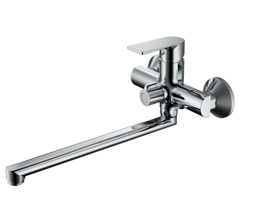 Смеситель для ванны и душа BELZ B22679 настенный хром