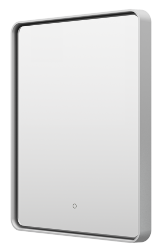 Зеркало в ванную Brevita Mercury MER-Rett6-060/80-platinum 60х80