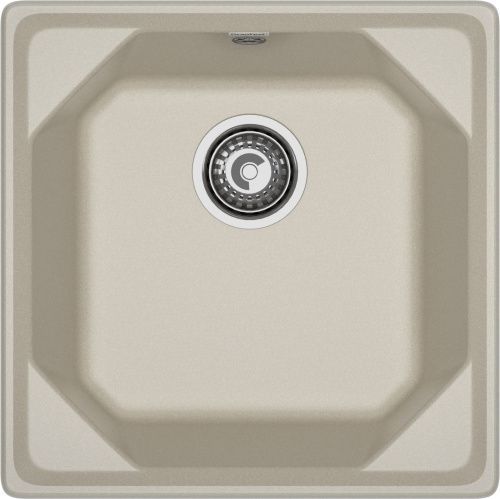 Кухонная мойка Granfest Unique U-500 топаз 50х50 цвет серый поверхность матовая