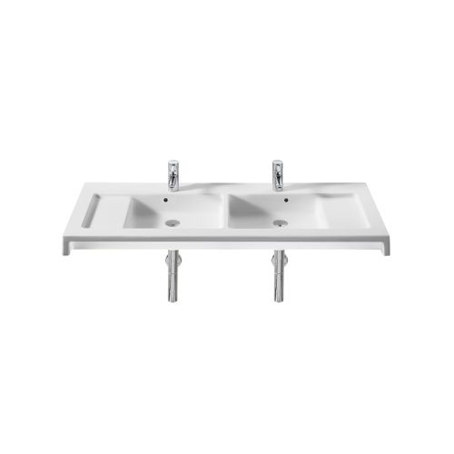 Раковина из сантехнического фарфора Roca 7.3276.3.000.0 130х50 подвесная цвет белый