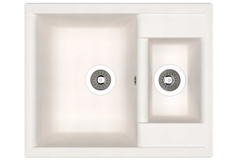 Кухонная мойка Dr.Gans Астра 620К 25.065.D0620.401 62х51 цвет белый поверхность матовая