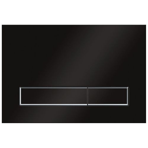 Клавиша смыва механическая KK POL M08 V1 SPP/091/0.1/K цвет черный/хром