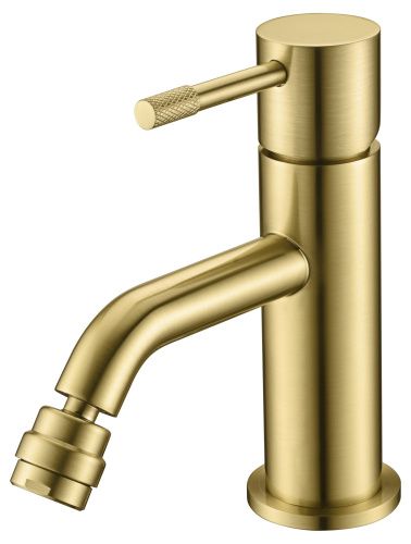 Смеситель Boheme Uno 466-MG на биде золото матовое