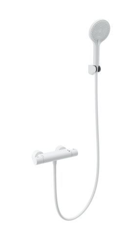 Смеситель для душа Wonzon & Woghand Inn WW-B2003-A-MW настенный белый с термостатом