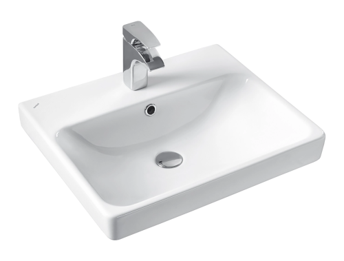 Раковина мебельная керамическая Santek Адриана 55 1.WH50.1.620 55х45 накладная цвет белый