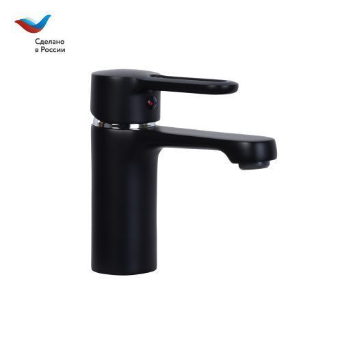 Смеситель Славен Город СЛ-ОД-Т1Ч на раковину черный