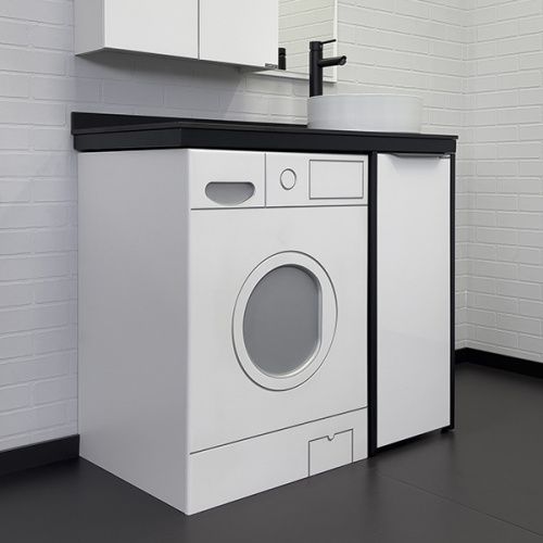 Тумба с раковиной Comforty Лозанна 00-00013800CF 100х55х102 напольная цвет белый