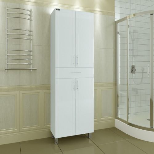 Шкаф-пенал СанТа Дублин 523002 60х30х190 напольный цвет белый