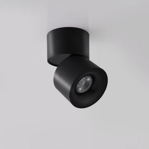 Спот iLedex Metrica (Метрица) 115-12W-D70-4K-55DG-BK