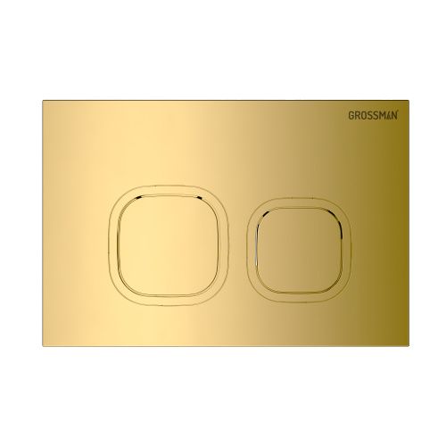 Клавиша смыва механическая Grossman Cosmo 700.K31.02.300.300 цвет золото