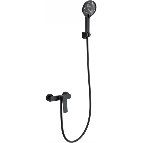Смеситель для душа Wonzon & Woghand WW-B2585-MB настенный черный
