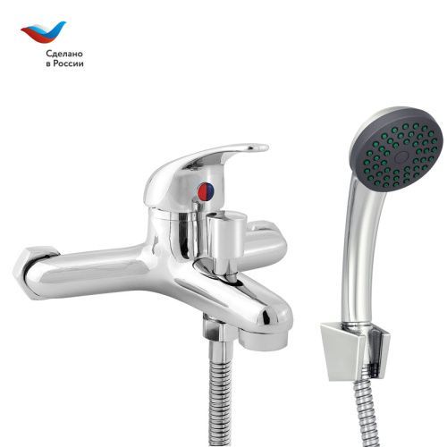 Смеситель для ванны Славен Прораб СЛ-ОД-П30 настенный хром