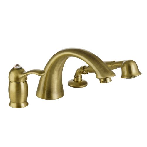 Смеситель Migliore LEM SWAROVSKI 18875 на борт ванны бронза