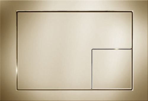 Клавиша смыва механическая KK POL M10 SPP/374/BG/K цвет брашированное золото