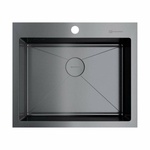 Кухонная мойка Omoikiri Akisame 4973096 200х51 цвет вороненая сталь