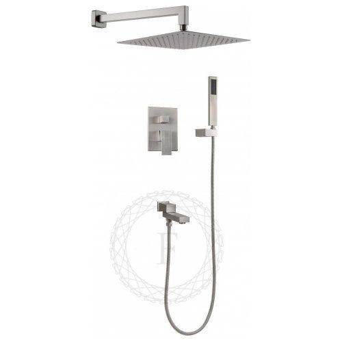 Душевая система Filarete FL1040NK встраиваемая в стену цвет никель
