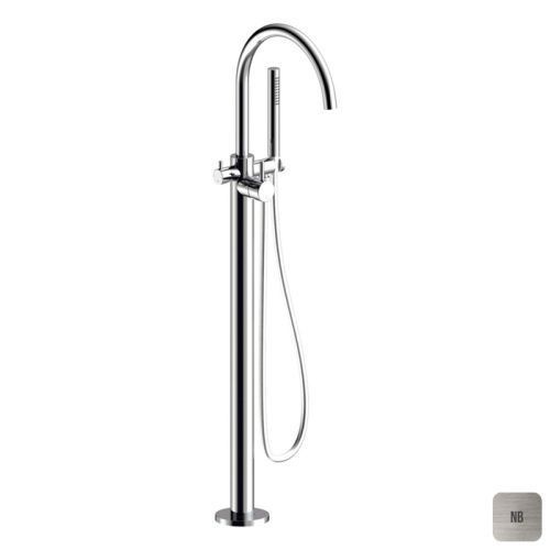 Смеситель Almar E216000.NB напольный никель (внешняя часть)