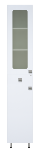 Шкаф-пенал Misty Урал Э-Ура0503501-01Л 35х30х190 напольный