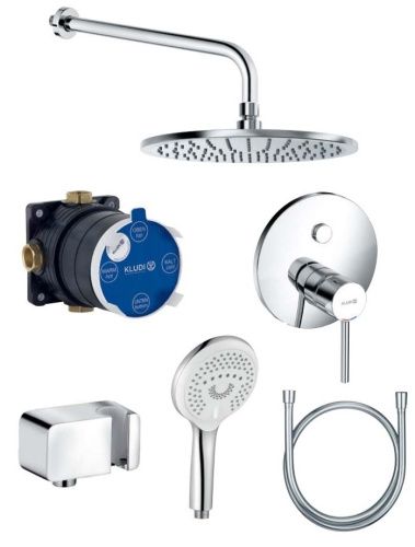 Душевая система Kludi BOZZ 386710576 встраиваемая