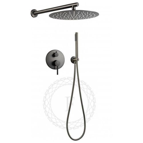 Душевая система Filarete FL1023BG встраиваемая в стену цвет графит