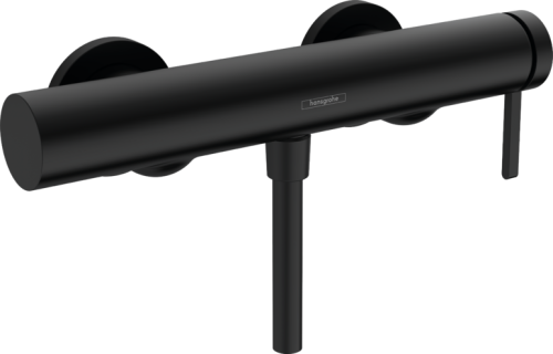 Смеситель Hansgrohe 76620670 настенный черный матовый