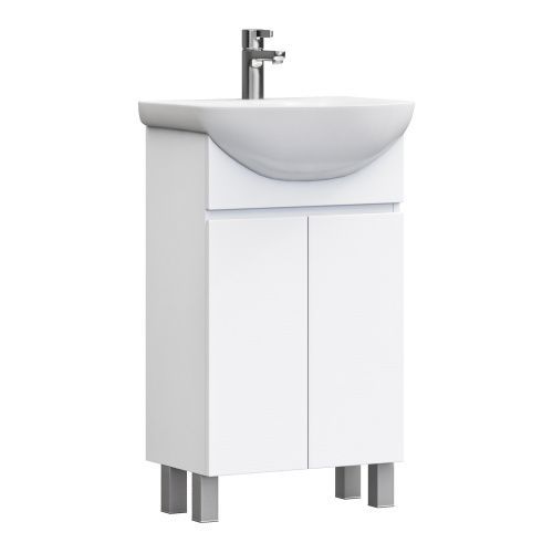 Тумба под раковину Vigo Wing tn.WIN.BAL.50.2D белый 46х28х70 напольная