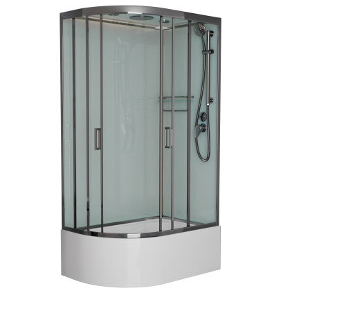 Душевая кабина Frank 189009 120х80 с крышей ориентация правая