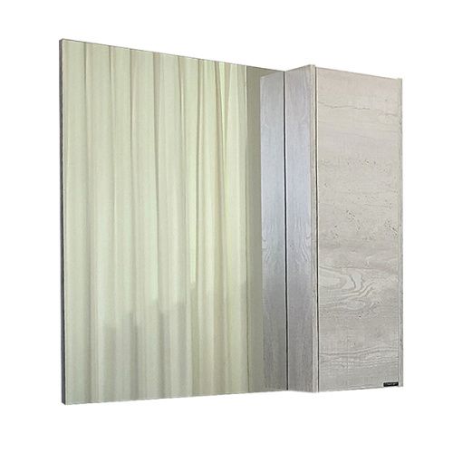 Зеркало-шкаф Comforty Бремен 00004142374CF 90х16х80 подвесной цвет дуб белый