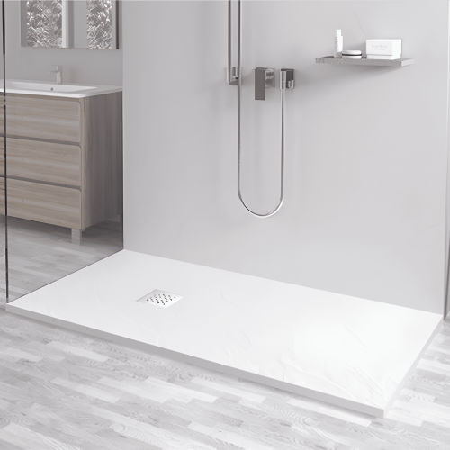 Душевой поддон RGW Stone Tray 14152912-01-11 90х120 искусственный камень белый без ножек