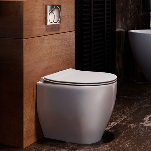 Чаша унитаза напольная Kerasan FLO 311001 цвет белый без сиденья