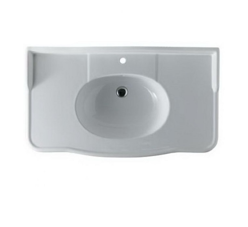 Раковина Alice Boheme 28260101 95х58 подвесная цвет белый