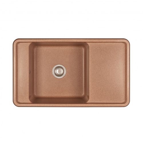 Кухонная мойка Aquaton Беллис 1A724832BS270 87х51 цвет коричневый