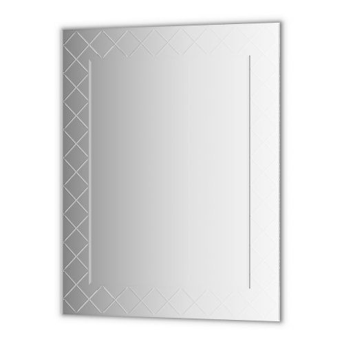 Зеркало в ванную Evoform Florentina BY 5004 80х100 цвет серый