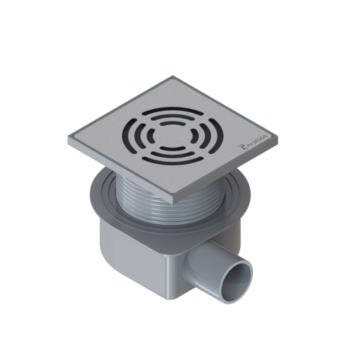 Душевой трап Boheme Smart Design 984-10-CR