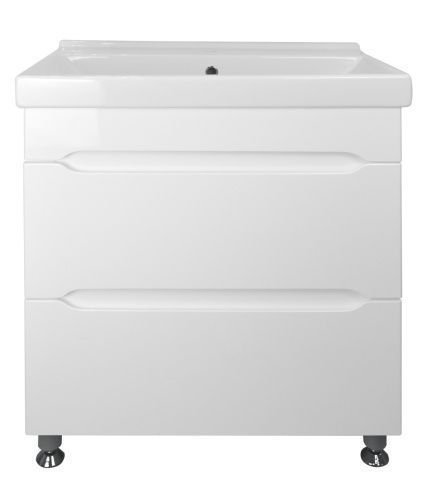 Тумба с раковиной Loranto Арфа CS00052135 80х45х88 цвет белый