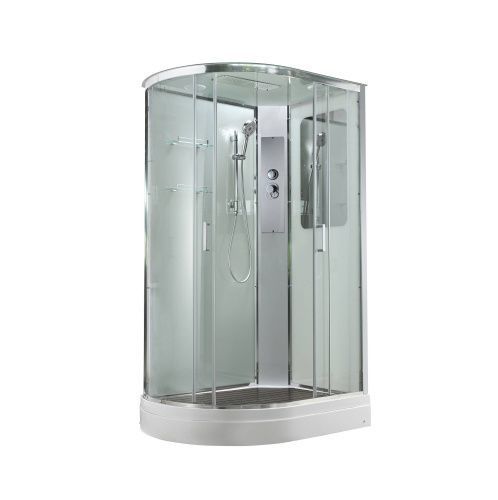 Душевая кабина AvaCan A A2912R 120х90 асимметричная с крышей ориентация правая